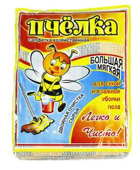 Тряпка для пола Пчелка 75х100см 1/20