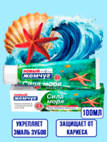 Зубная паста Новый Жемчуг Сила моря 100 мл 1/4/40